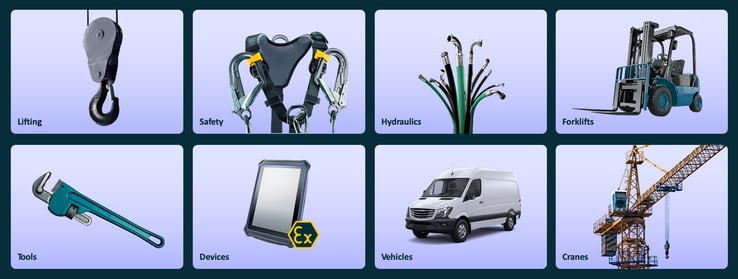 Equipment types